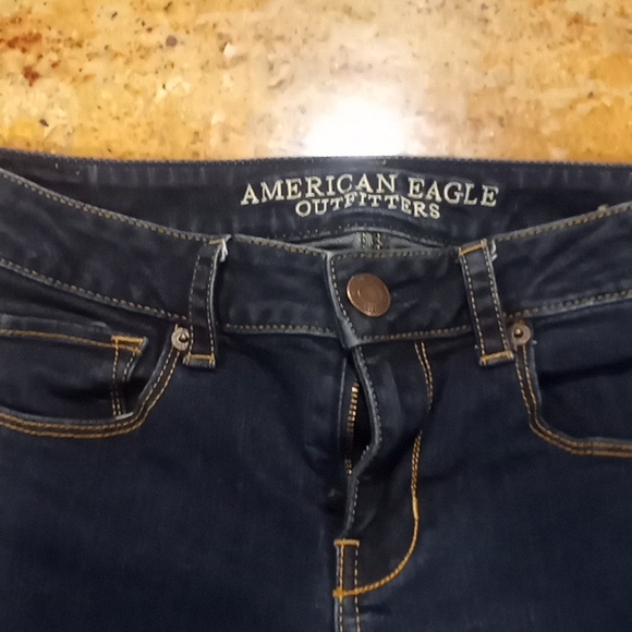 American Eagle 🦅 Jeans And Long Sleeved T-shirt Lot - Picture 6 of 7